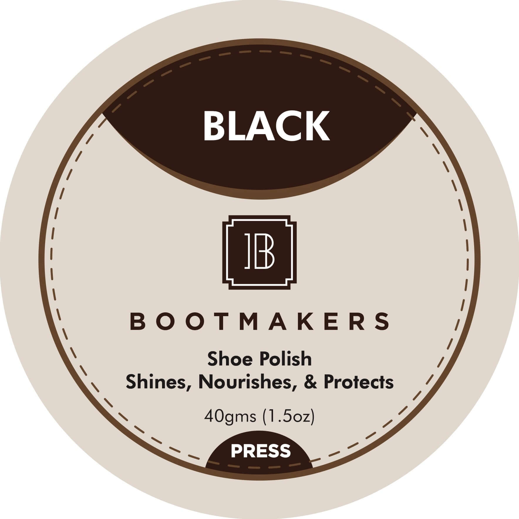Bootmakers' Shoe Polish For Your Dress Shoes For a High Shine - Black Bootmakers' Shoe Polish For Your Dress Shoes For a High Shine - Black