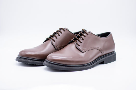 Oxford 7000 - Men's AGSU Brown Low Quarters Goodyear Welted